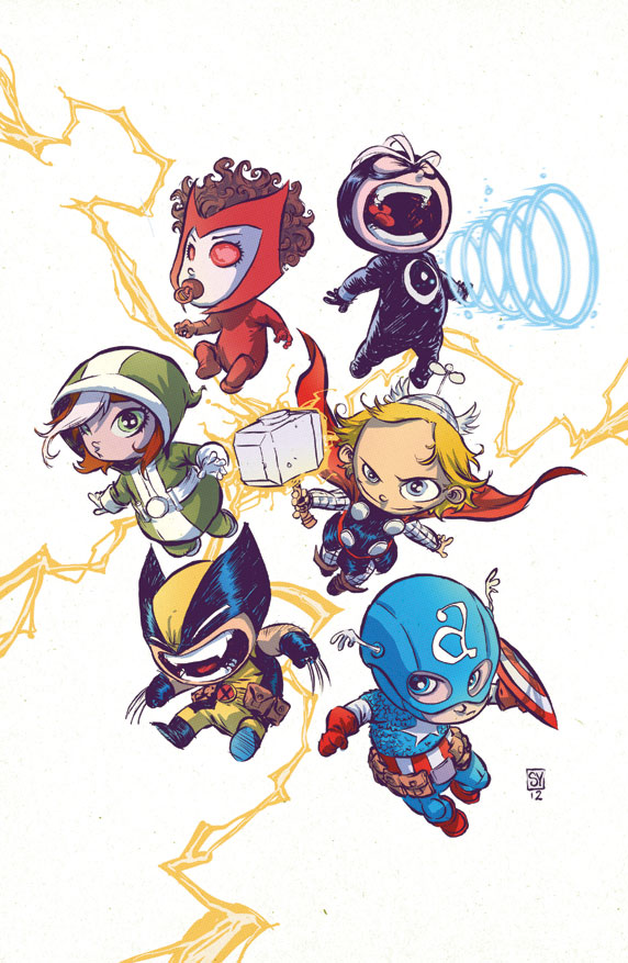 Iconic Cover Art – Marvel Now Variants by Skottie Young – House Of