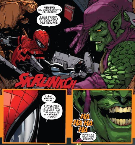 Spider-Man Ock vs Goblin