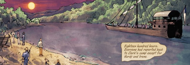 Landscape watercolours